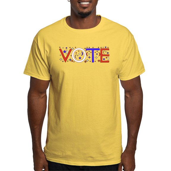 CafePress - Get Out The Vote Light T Shirt - Men's Classic Graphic T-Shirt