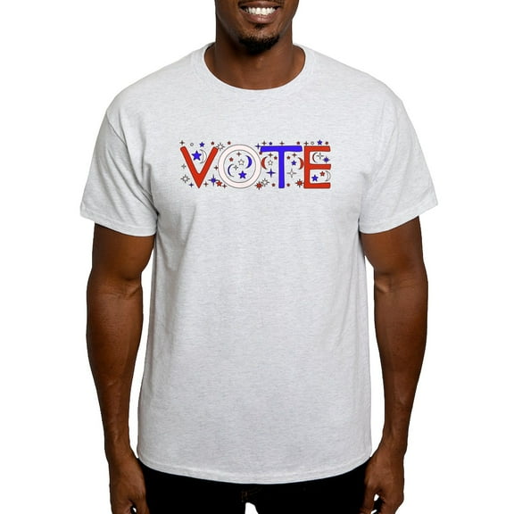 CafePress - Get Out The Vote Light T Shirt - Men's Classic Graphic T-Shirt