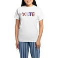 thumbnail image 1 of CafePress - Get Out The Vote Women's Light Pajamas - Women's Short Sleeve Print T-Shirt and Pants Light Cotton Pajama Set, 1 of 7