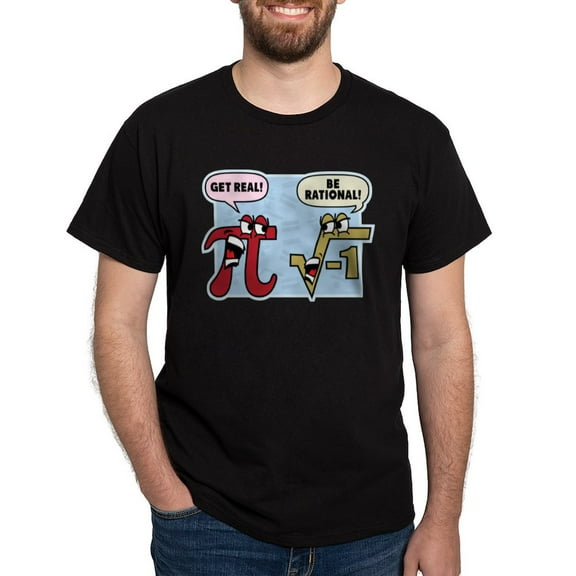 CafePress - Get Real Be Rational T Shirt - Men's Classic Graphic Cotton T-Shirt