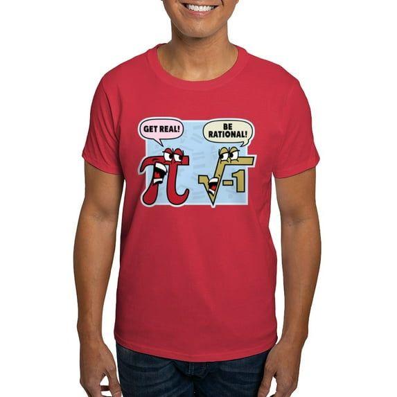 CafePress - Get Real Be Rational T Shirt - Men's Classic Graphic Cotton T-Shirt