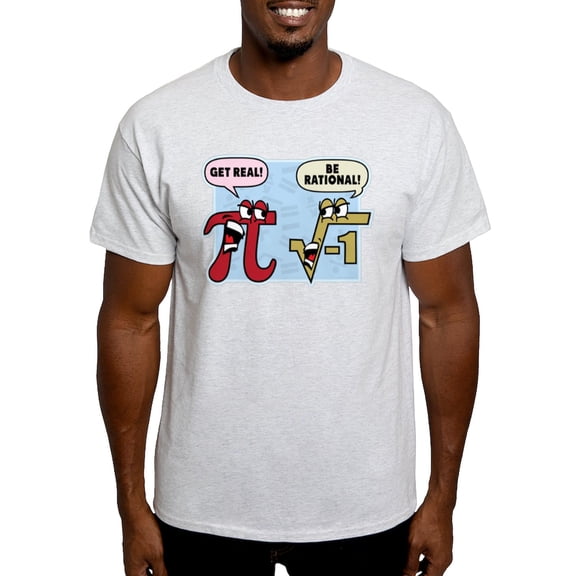CafePress - Get Real Be Rational T Shirt - Men's Classic Graphic T-Shirt