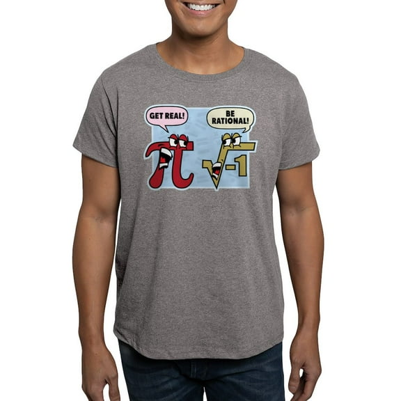 CafePress - Get Real Be Rational T Shirt - Men's Fitted T-Shirt