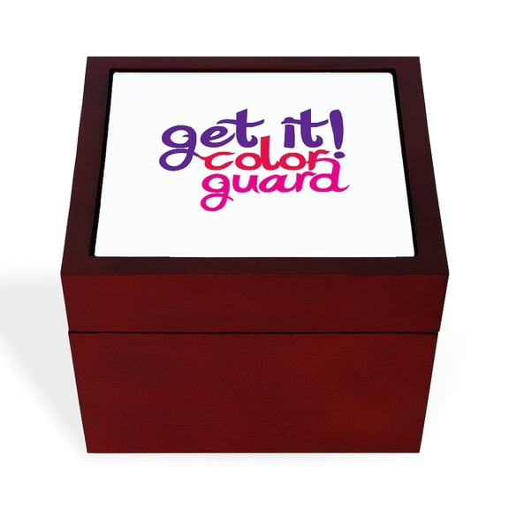 CafePress - Getit - Keepsake Box, Finished Hardwood Jewelry Box, Velvet Lined Memento Box