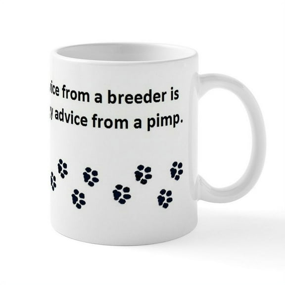 CafePress - Getting Veterinary Advice Mug - 11 oz Ceramic Mug - Novelty Coffee Tea Cup
