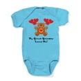 thumbnail image 1 of CafePress - Ggmateddylovesme - Cute Infant Bodysuit Baby Romper, 1 of 1