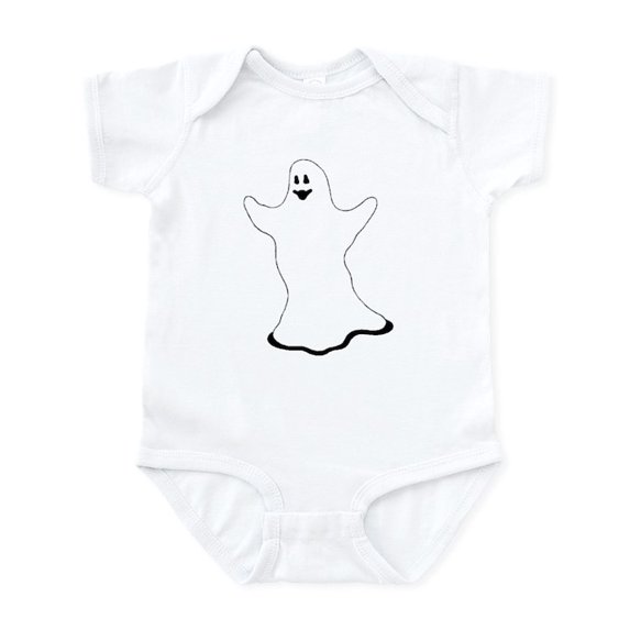 CafePress - Ghost Infant Bodysuit - Baby Light Bodysuit, Size Newborn - 24 Months