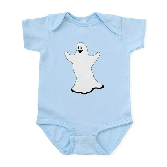 CafePress - Ghost Infant Bodysuit - Baby Light Bodysuit, Size Newborn - 24 Months