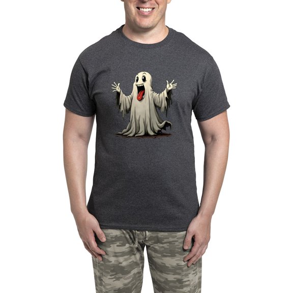 CafePress - Ghost With A Funny Face - Men's Loose Fit, Cotton - 2 Piece Pajama Set