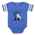 thumbnail image 1 of CafePress - Ghostie - Cute Infant Baby Football Bodysuit, 1 of 3