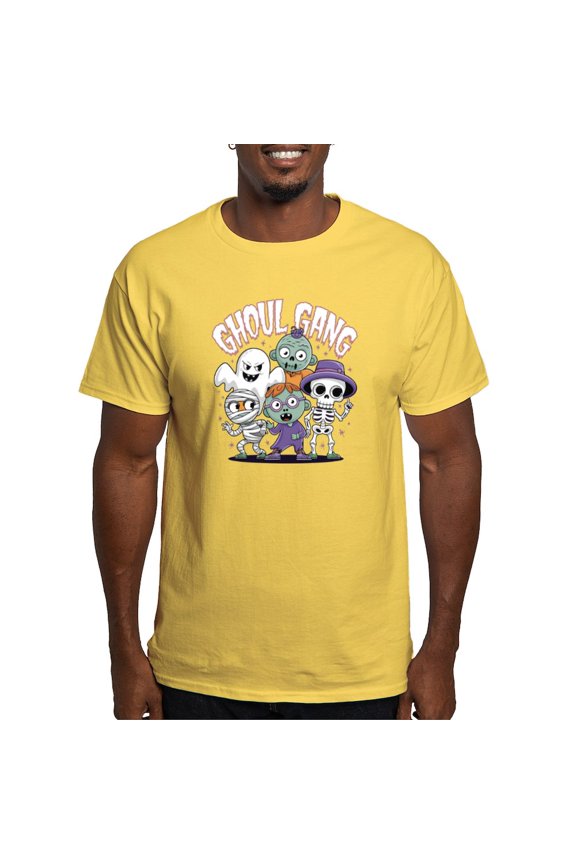 - Ghoul Gang – Spooky & Stylish Halloween Design Men's Value T Shirt - Men's Classic Graphic T-Shirt