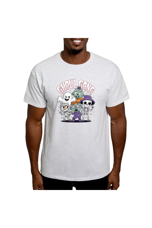 - Ghoul Gang – Spooky & Stylish Halloween Design Men's Value T Shirt - Men's Classic Graphic T-Shirt