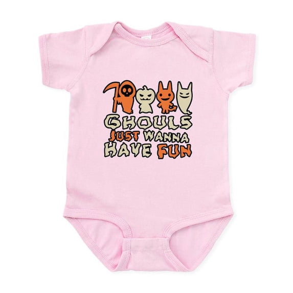 CafePress - Ghouls Just Wanna Have Fun Infant Bodysuit - Baby Light Bodysuit, Size Newborn - 24 Months