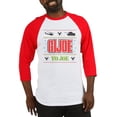 thumbnail image 1 of CafePress - Gi Joe Ugly Christmas Baseball Tee - Cotton Baseball Jersey, 3/4 Raglan Sleeve Shirt, 1 of 4