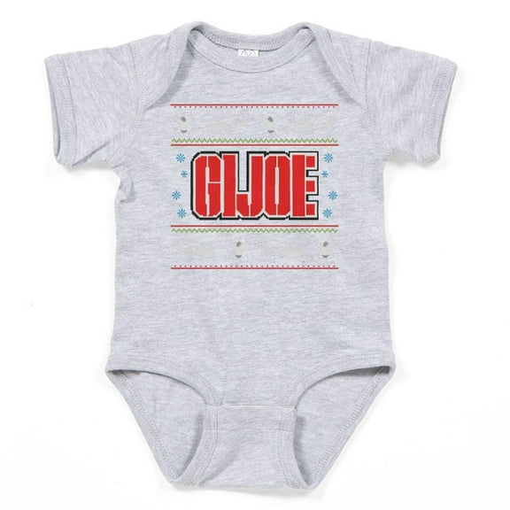 CafePress - Gi Joe Ugly Christmas - Cute Infant Bodysuit Baby Romper - Size Newborn - 24 Months