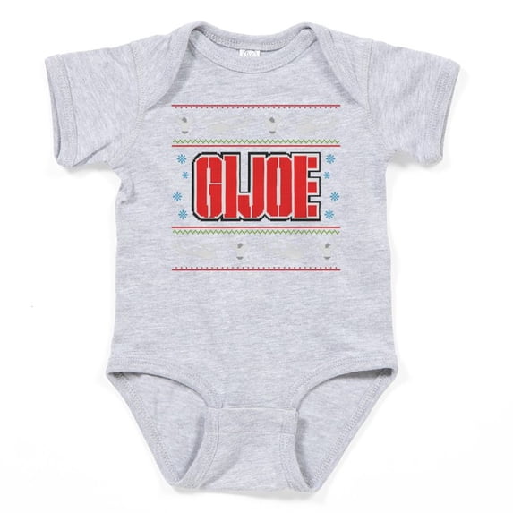CafePress - Gi Joe Ugly Christmas - Cute Infant Bodysuit Baby Romper - Size Newborn - 24 Months