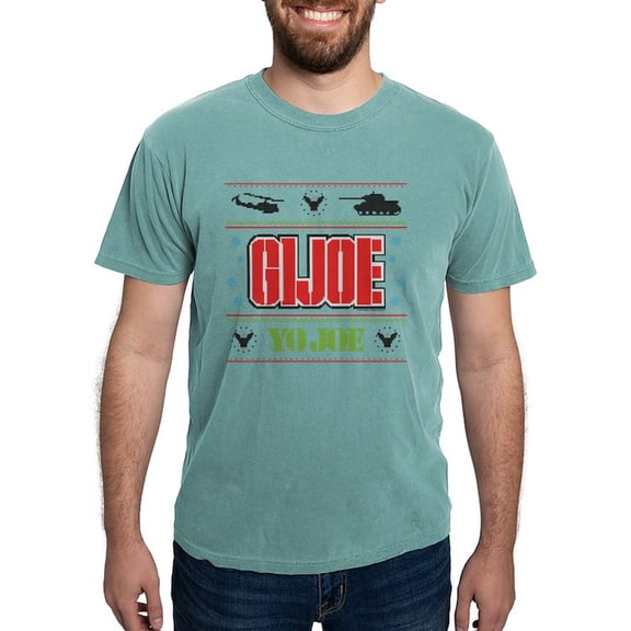 CafePress - Gi Joe Ugly Christmas - Mens Comfort Colors Shirt