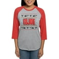 thumbnail image 1 of CafePress - Gi Joe Ugly Christmas - Womens Baseball Tee, 1 of 4