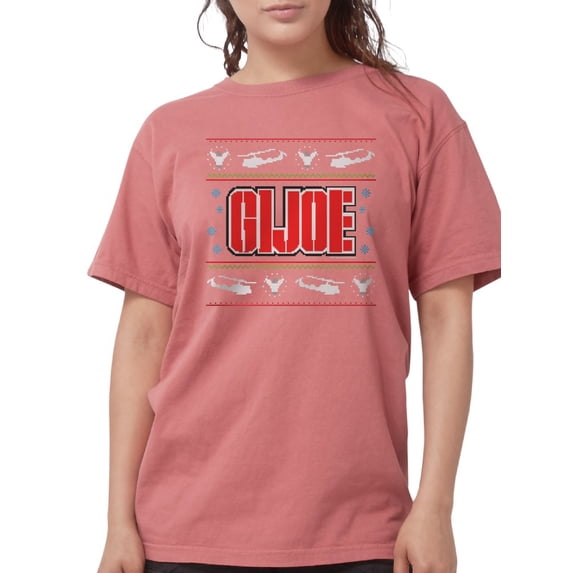 CafePress - Gi Joe Ugly Christmas Womens Comfort Colors Shirt - Womens Comfort Colors® Shirt