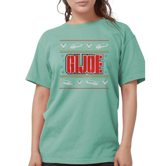 CafePress - Gi Joe Ugly Christmas Womens Comfort Colors Shirt - Womens Comfort Colors® Shirt