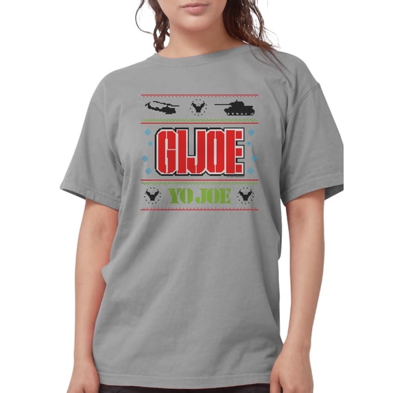 CafePress - Gi Joe Ugly Christmas Womens Comfort Colors Shirt - Womens Comfort Colors® Shirt