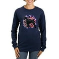 thumbnail image 1 of CafePress - Giant Schnauzer Patriot Women's Long Sleeve Dark T - Women's Long Sleeve Graphic Tee Casual Fit, 1 of 4