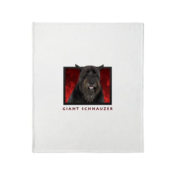 CafePress - Giant Schnauzer Throw Blanket - Soft Fleece Throw Blanket, 50"x60" Stadium Blanket