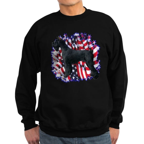 CafePress - Giantschnauzerpatriot - Classic Crew Neck Sweatshirt