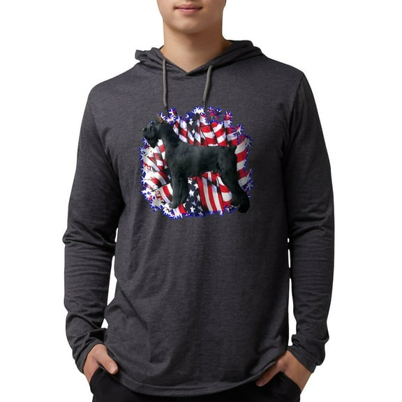 CafePress - Giantschnauzerpatriot - Mens Hooded Shirt