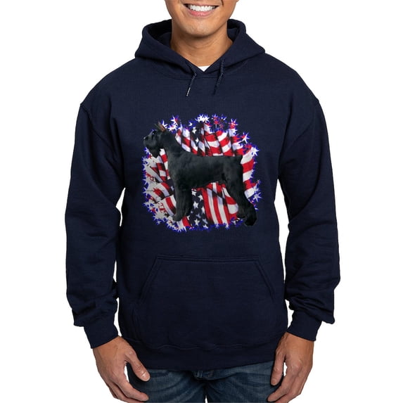 CafePress - Giantschnauzerpatriot - Pullover Hoodie, Classic, Comfortable Hooded Sweatshirt
