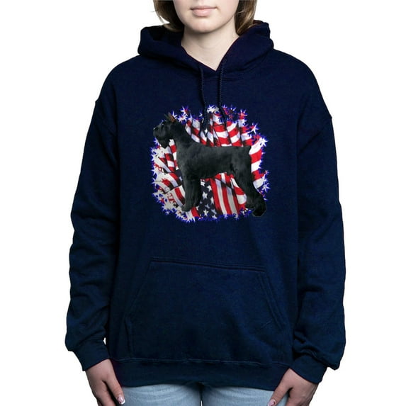 CafePress - Giantschnauzerpatriot - Pullover Hoodie, Classic & Comfortable Hooded Sweatshirt