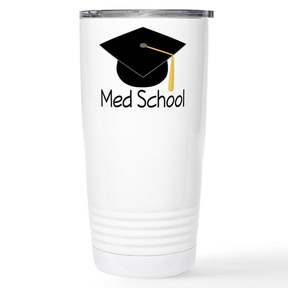 CafePress - Gift For Med School Graduate Mugs - Insulated Stainless Steel Travel Tumbler 20 oz.