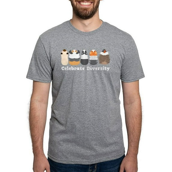 CafePress - Gift For Pet Guinea Pig Lovers | Celebrate T Shirt - Mens Tri-blend T-Shirt