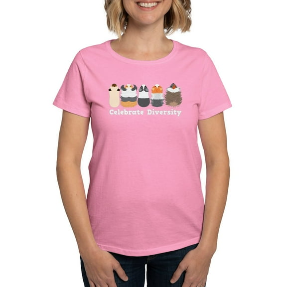 CafePress - Gift For Pet Guinea Pig Lovers | Celebrate T Shirt - Women's Traditional Fit Dark T-Shirt