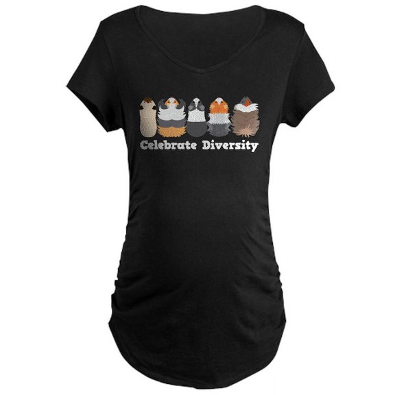 CafePress - Gift For Pet Guinea Pig Lovers | Maternity T Shirt - Maternity Dark T-Shirt