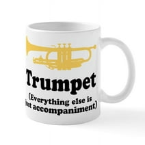 CafePress - Gift For Trumpet Player Mug - 11 oz Ceramic Mug - Novelty Coffee Tea Cup