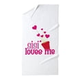 thumbnail image 1 of CafePress - Gigi Loves Me - Large Beach Towel, Soft 30"x60" Towel with Unique Design, 1 of 3