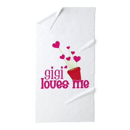 CafePress - Gigi Loves Me - Large Beach Towel, Soft 30"x60" Towel with Unique Design