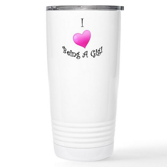 CafePress - Gigi Stainless Steel Travel Mug - Insulated Stainless Steel Travel Tumbler 20 oz.