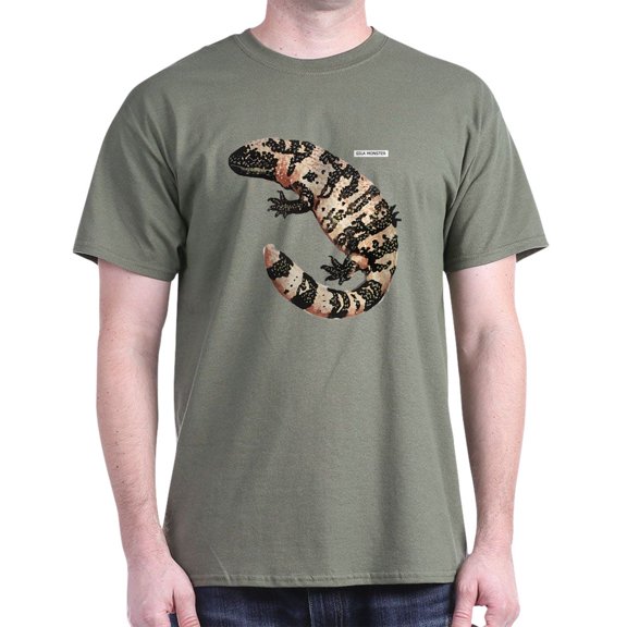 CafePress - Gila Monster Lizard Dark T Shirt - Men's Classic Graphic Cotton T-Shirt