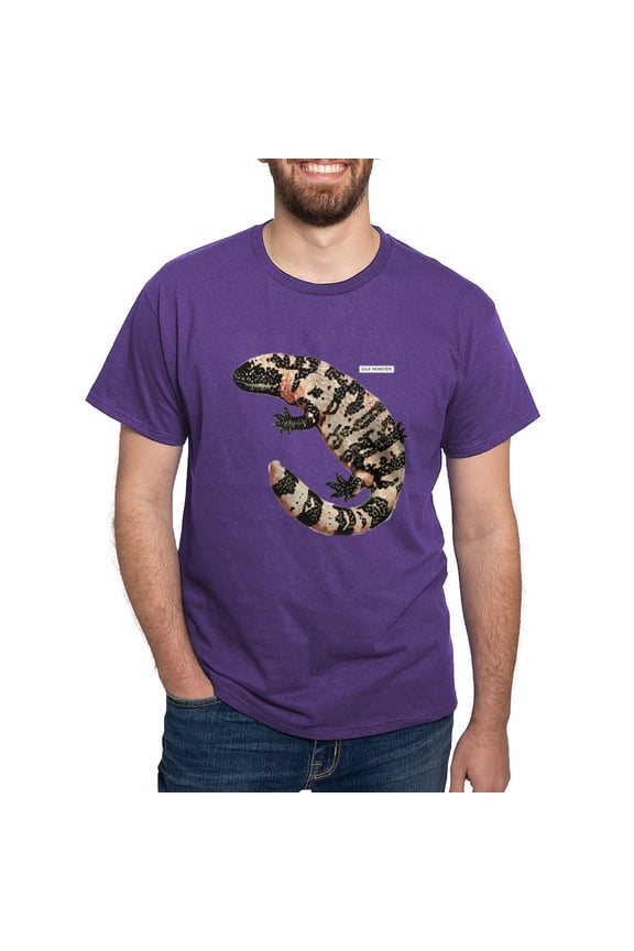 - Gila Monster Lizard Dark T Shirt - Men's Classic Graphic Cotton T-Shirt