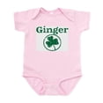 thumbnail image 1 of CafePress - Ginger Shamrock Infant Bodysuit - Baby Light Bodysuit, Size Newborn - 24 Months, 1 of 4