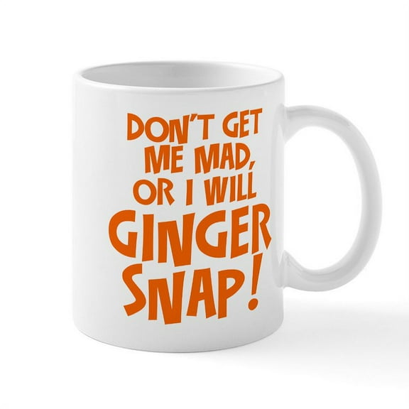 CafePress - Ginger Snap Mugs - 11 oz Ceramic Mug - Novelty Coffee Tea Cup