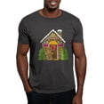 thumbnail image 1 of CafePress - Gingerbread House Dark T Shirt - Men's Classic Graphic Cotton T-Shirt, 1 of 4