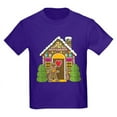 thumbnail image 1 of CafePress - Gingerbread House Kids Dark T Shirt - Dark T-Shirt Kids XS-XL, 1 of 4