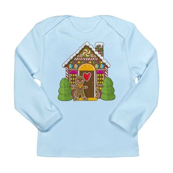 CafePress - Gingerbread House Long Sleeve Infant T Shirt - Long Sleeve Infant T-Shirt