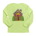 thumbnail image 1 of CafePress - Gingerbread House Long Sleeve Infant T Shirt - Long Sleeve Infant T-Shirt, 1 of 2