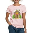 thumbnail image 1 of CafePress - Gingerbread House Women's Light T Shirt - Women's Classic T-Shirt, 1 of 4