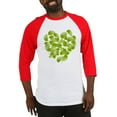 thumbnail image 1 of CafePress - Ginkgo Leaf Heart Baseball Jersey - Cotton Baseball Jersey, 3/4 Raglan Sleeve Shirt, 1 of 4