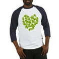 thumbnail image 1 of CafePress - Ginkgo Leaf Heart Baseball Jersey - Cotton Baseball Jersey, 3/4 Raglan Sleeve Shirt, 1 of 4